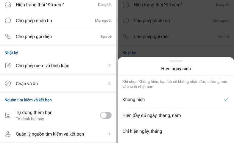 Cách ẩn ngày sinh trên Zalo cực kỳ đơn giản và nhanh chóng
