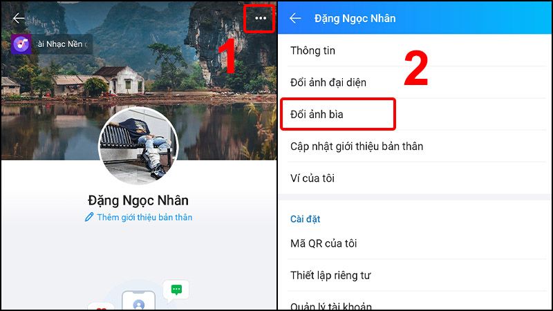 Hướng dẫn các bước đổi ảnh bìa trên Zalo nhanh gọn, tiện lợi