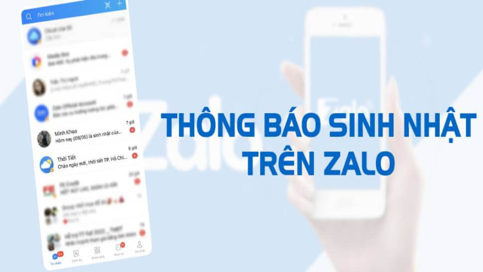 Hướng dẫn cách bật thông báo sinh nhật Zalo đơn giản